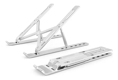 Soporte Portátil para Laptop en Aluminio – Plegable y Ajustable